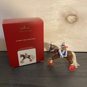 PONY FOR CHRISTMAS, A #23 IN SERIES‎ 2020 Hallmark Ornament